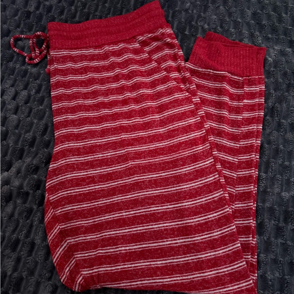 Stars Above Red and White Lounge Pants